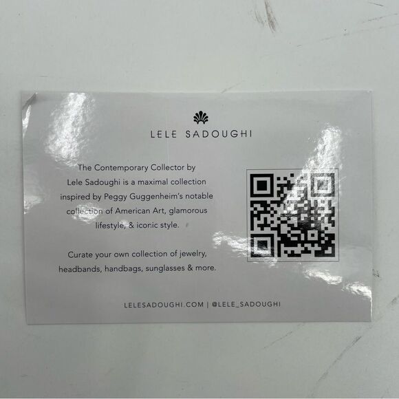 ~Lele Sadoughi Women’s Animal Print Headband w/Pouch NWT - Picture 7 of 7